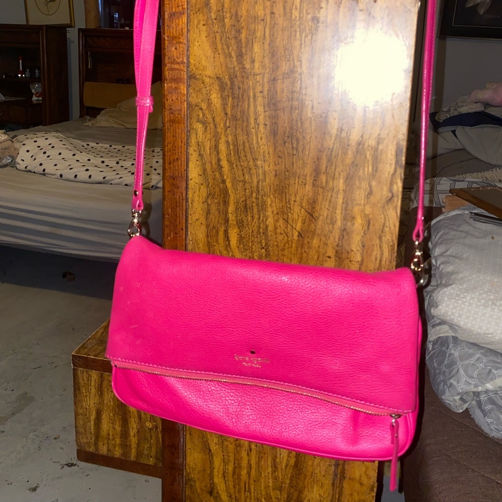 Kate Spade New York Staci - Deep Hibiscus, medium handbag